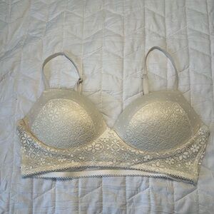 Victoria's Secret Lace Bra - Cream